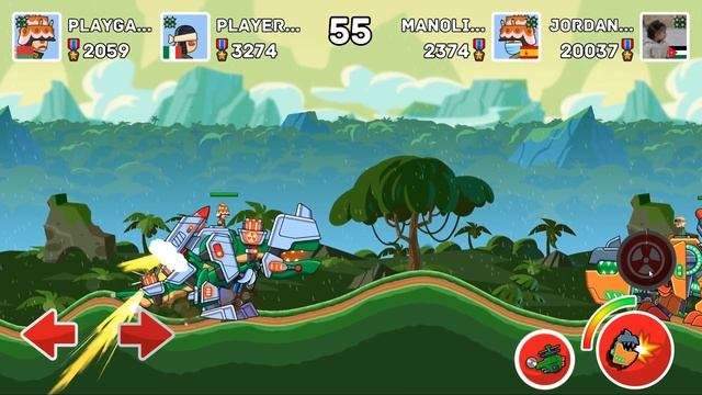 ПРОКАЧКА ЛЕГЕНДАРНОГО РЕКСА! ЧЕЛЛЕНДЖ Hills Of Steel смотреть онлайн