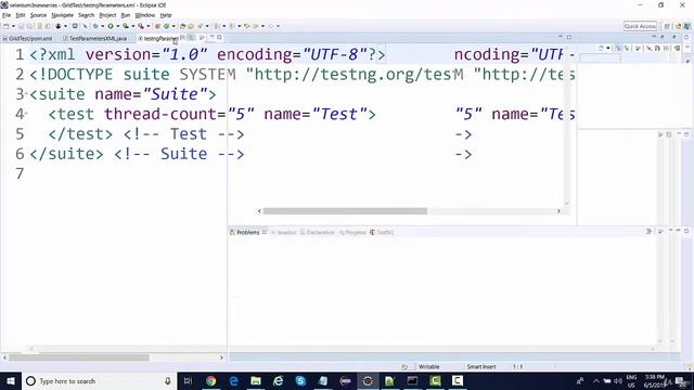 6 Latest Selenium Grid 3 Running Parallel Test through TestNG XML Parameters смотреть онлайн