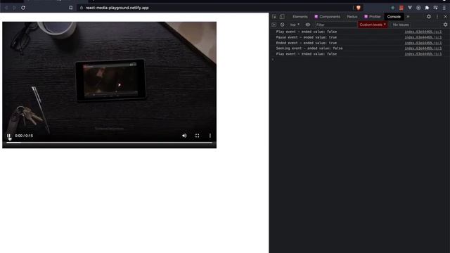 React Media Playground ? смотреть онлайн