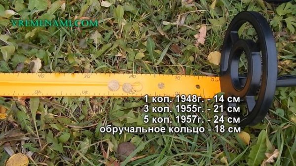 TREKER GC-1028 тест металлоискателя