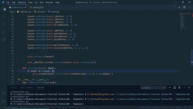 Python PyQt5 Application - Calculator смотреть онлайн