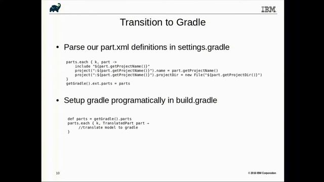 IBM | Gradle Meets the Mainframe - Thomas Pohl | 2016 смотреть онлайн
