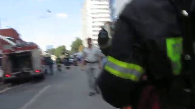 Пожар на Бауманской Радио Грабаря 17