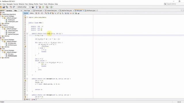 RSA algorithm using java смотреть онлайн