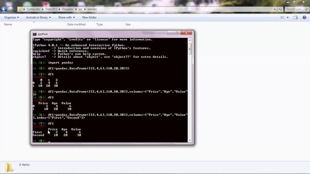 38 Python Tutorial Getting Started with Pandas смотреть онлайн