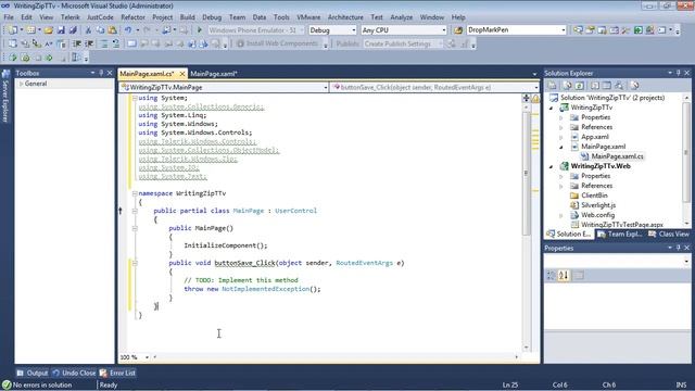 Zip Library - Part 2: Writing Zip Files with RadZipLibrary смотреть онлайн