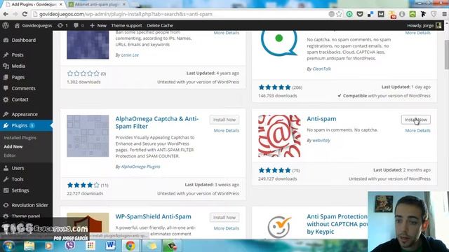 Anti Spam Plugin y akismet plugin en WordPress - ticseducativas смотреть онлайн