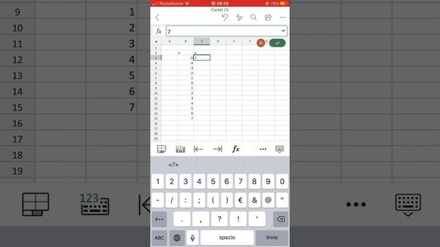 EXCEL per iPHONE - CREARE il GRAFICO da una TABELLA, USANDO l'APP della SUITE OFFICE di MICROSOFT. смотреть онлайн