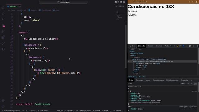 3 ERROS AO UTILIZAR CONDICIONAIS NO REACTJS | +BÔNUS - Conditional Rendering #ifelse смотреть онлайн