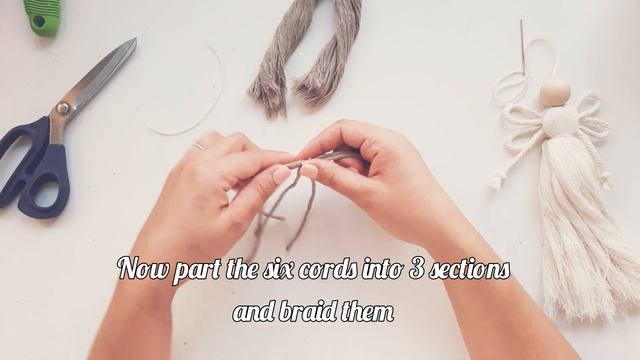 DIY Makramee Engel, DIY Macrame Angel, Makramee Engel selber machen, Engel aus Makramee Garn смотреть онлайн