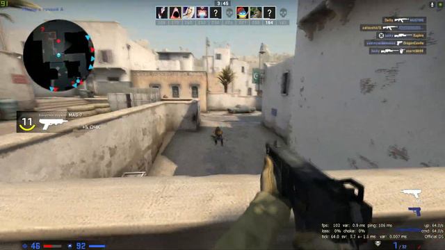 СЫГРАЛ С СЕНСОЙ 4 И 1000 DPI В CS:GO смотреть онлайн