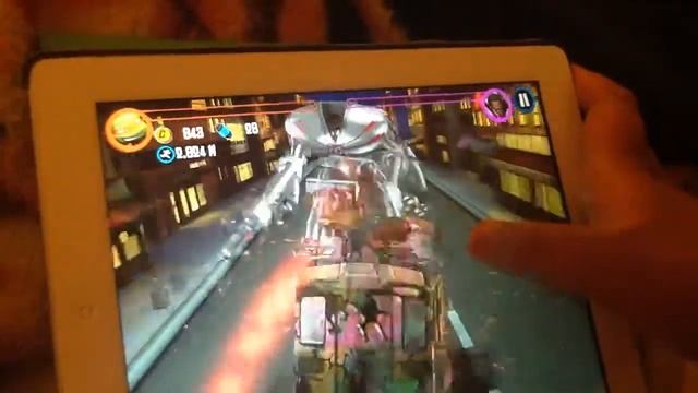 Ninja Turtle rooftop run glitch смотреть онлайн