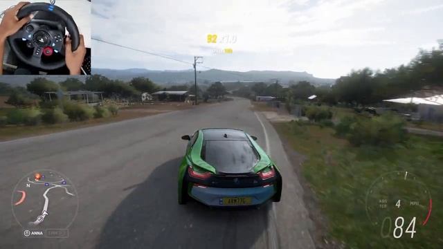 BMW I8 Forza Horizon 5 | Logitech G29 Steering Wheel | Gameplay смотреть онлайн