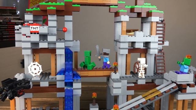 LEGO Minecraft Шахта - НАБОР НА ОБЗОР (21118)
