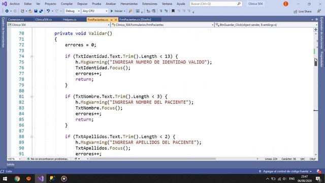 22 - Formatear Grid y Buscar Paciente смотреть онлайн