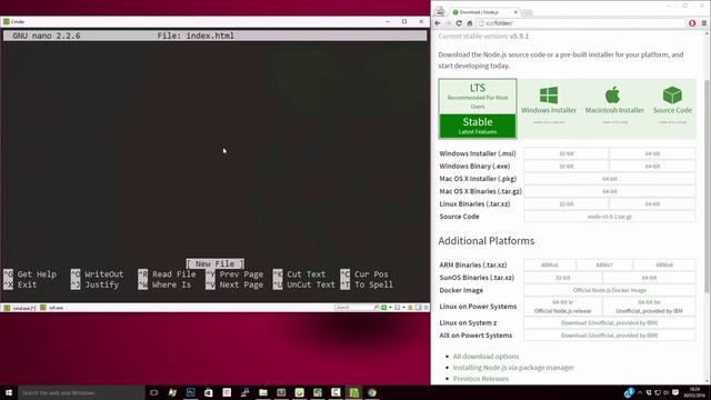 Crear servidor http (http-server) con NodeJS en Raspberry Pi 2 смотреть онлайн