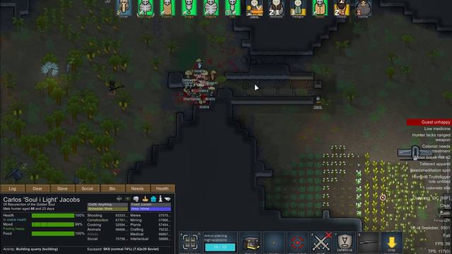 Rimworld, But I'm a Skeleton... смотреть онлайн
