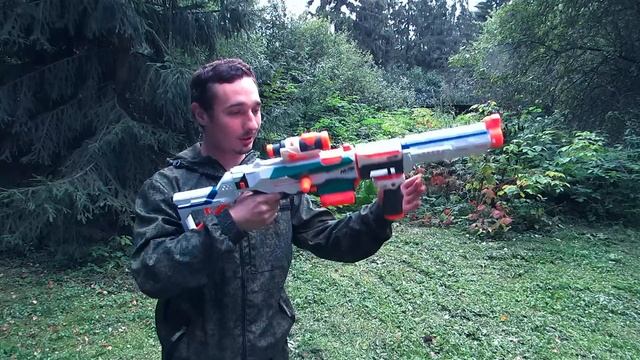 БЛАСТЕР НЕРФ МОДУЛУС TRI-STRIKE - Три Страйк - NERF - Обзор Нерф - Игрушечное Оружие смотреть онлайн