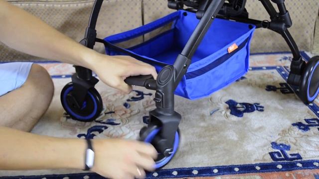 Детская прогулочная коляска Bair (комплектация, сборка, проверка качества) смотреть онлайн