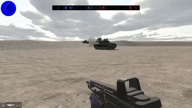 Battling A LAND BATTLESHIP Boss Fight In Ravenfield!