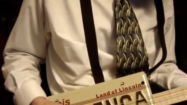 3 string license plate resonator guitar built by J BONE смотреть онлайн