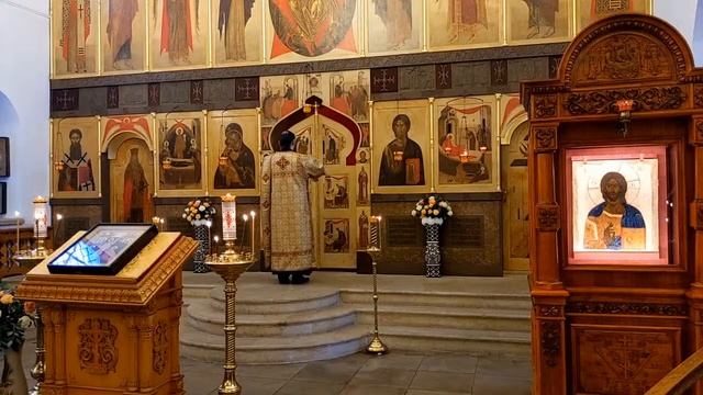 Неделя 26-я по Пятидесятнице. Предпразднство Введения Пресвятой Богородицы. Прп. Григория Декаполит смотреть онлайн