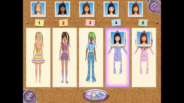 Игры для девочек - Барби. Показ мод: коллекция "Будущее Высокой Моды" (финал игры) смотреть онлайн