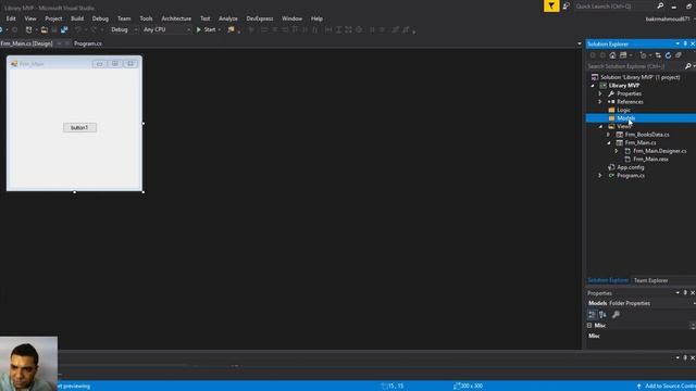 03 - بدء مشروع جديد C# Useing MVP+Git смотреть онлайн
