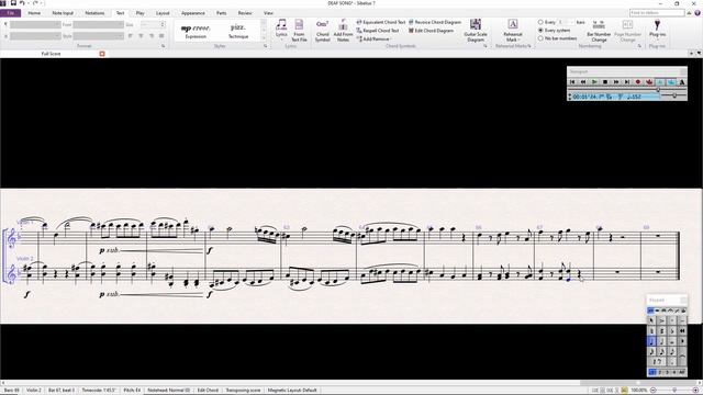 DEAF | Music Composition Time-lapse | Beethoven 250th Tribute смотреть онлайн