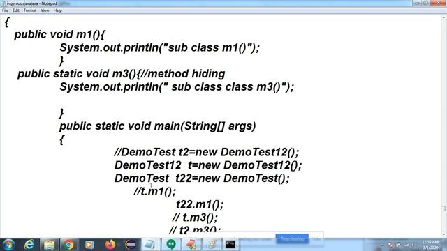 What is polymorphism|Overriding|Overloading Real Time Example Live core java online Session смотреть онлайн