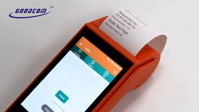 2020 New GOODCOM Android POS Printer for Restaurant online ordering смотреть онлайн