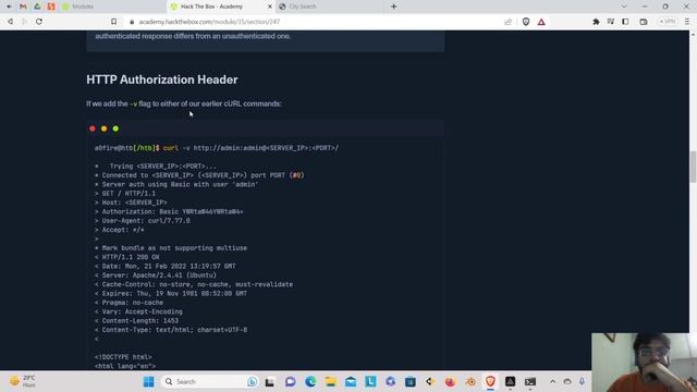 HTB - Academy : Web Requests смотреть онлайн