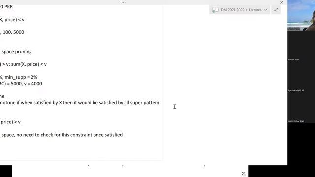 CS 432 - DM, Lec 14, Constraint-based Pattern Mining смотреть онлайн