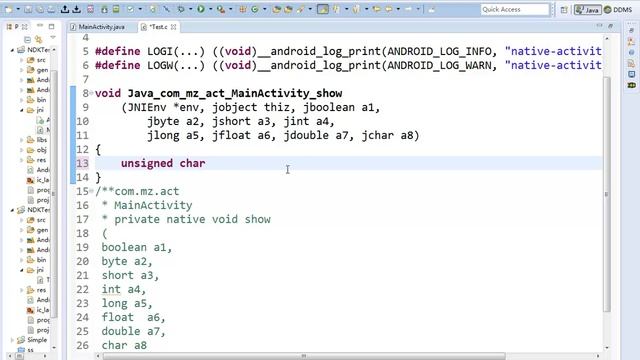 NDK初探-8.Native类型转换成C类型_1 смотреть онлайн