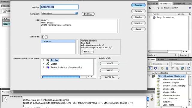Josesdesign. Buscador simple en PHP y Dreamweaver con MySQL. смотреть онлайн