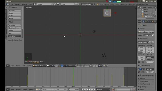 Blender Beginners Tutorial: How To Remove Or Delete Keyframe Time line Markers. смотреть онлайн