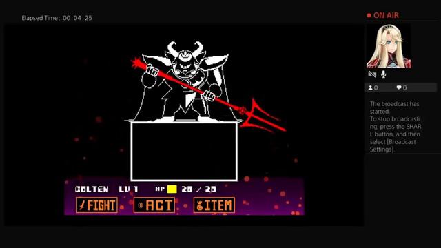 Undertale Live PS4 Broadcast смотреть онлайн