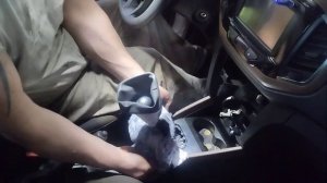 лада XRAY разбор консоли.