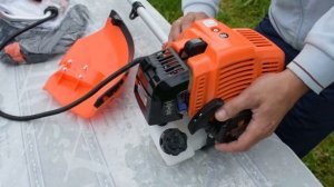 Триммер- Кусторез « CARVER-GBC-043 M».Распаковка и первый запуск.Обзор.