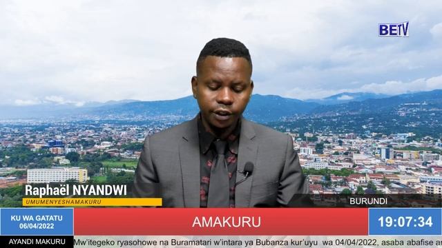 AMAKURU KURI BETV KU WA 6/4/2022 смотреть онлайн