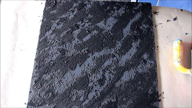 Głęboka struktura tynku dekoracyjnego małą ilością materiału. Szczegółowe instrukcje aplikacji. смотреть онлайн
