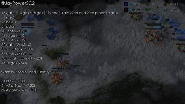 Starcraft 2 mini guide #4 - +2 blink allin in PvZ - by JayPower смотреть онлайн