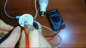 Как проверить светодиод в светодиодной лампе с помощью мультиметра.