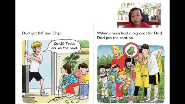 Toads in the Road - Oxford Reading Tree Level 3 - Biff, Chip and Kipper - read aloud by TJ смотреть онлайн