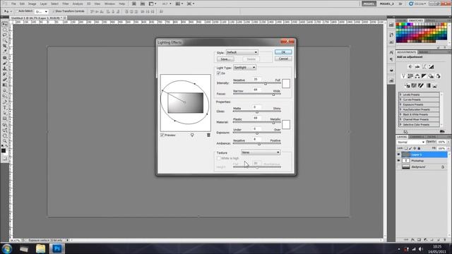 Chrome effect in Photoshop смотреть онлайн