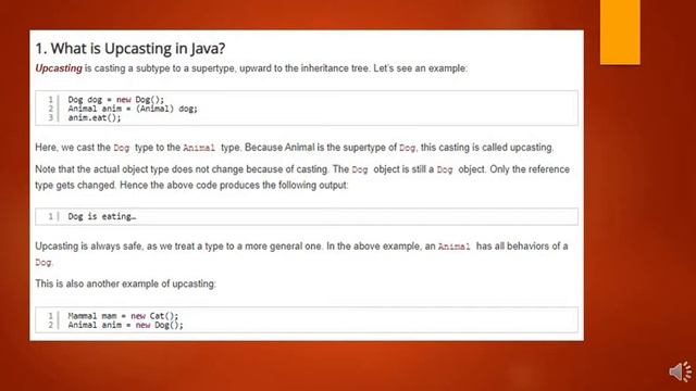 Core Java Concepts for Selenium - Upcasting and Downcasting Part 1 смотреть онлайн