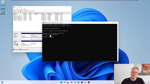 Windows: disk offline with signature collision in disk management смотреть онлайн
