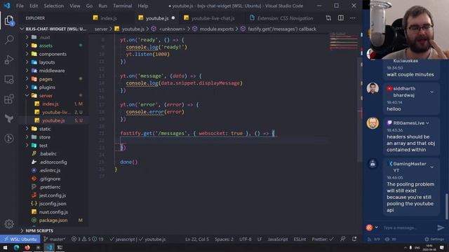 BxJS - Building Twitch & Youtube chat widget смотреть онлайн