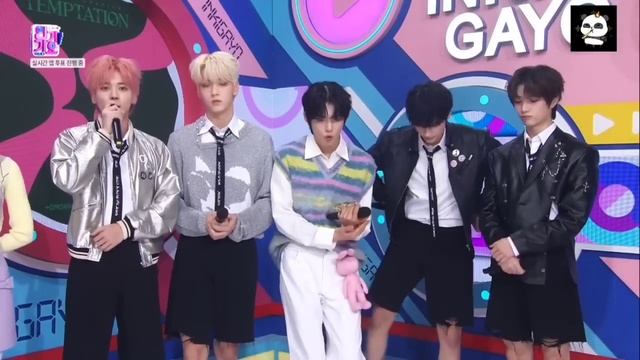 TXT 'Sugar Rush Ride' Comeback Interview At SBS Inkigayo MC Yeonjun, Danielle, Seo Bum June