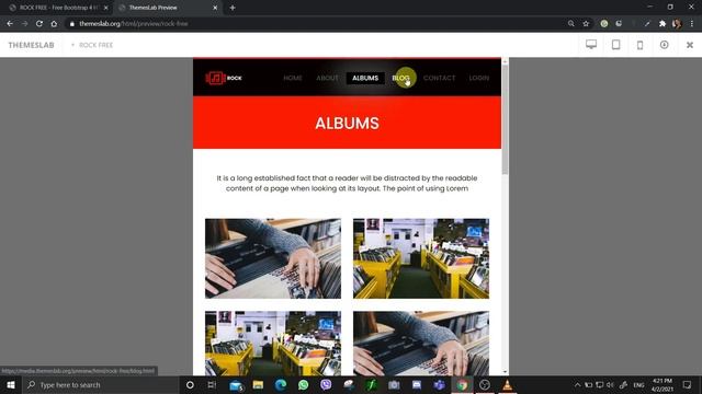 Rock free: Free Bootstrap 4 HTML5 Multipurpose Website Template смотреть онлайн